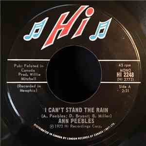 Ann Peebles - I Can't Stand The Rain / I've Been There Before