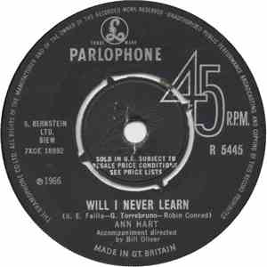 Annie Hart - Will I Never Learn