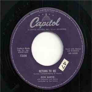 Dean Martin - Return To Me / Forgetting You