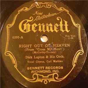 Dick Lupton & His Och. / Elmer Grosso And His Mt. Royal Orchestra - Right O ...