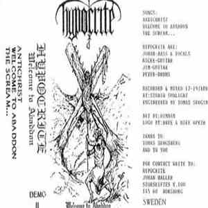 Hypocrite - Welcome To Abaddon