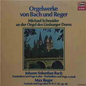 Michael Schneider  - Orgelwerke Von Bach Und Reger