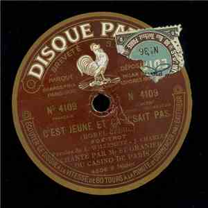 Mr St-Granier Du Casino De Paris, Mistinguett - C'Est Jeune Et Ça N'Sait Pas / Pardon Mam'Zelle