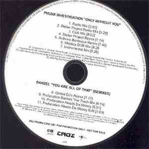 Phunk Investigation / Danzel - Only Without You / You Are All Of That (Remixes)