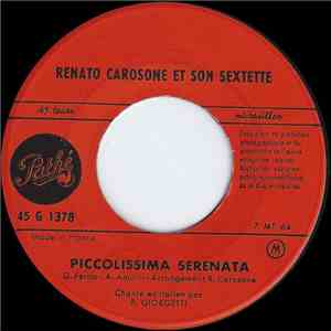 Renato Carosone Et Son Sextette - Piccolissima Serenata / Torero