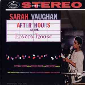 Sarah Vaughan - After Hours At The London House
