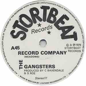 The Gangsters - Record Company