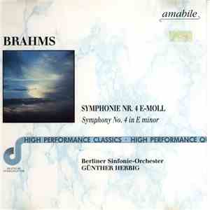 Günther Herbig, Berliner Sinfonie Orchester - Brahms - Symphonie Nr. 4 E-Mo ...