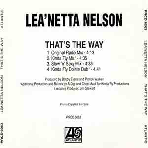 Lea'Netta Nelson - That's The Way