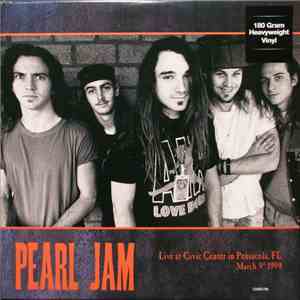 Pearl Jam - Live At Civic Center In Pensacola, FL March 9th 1994