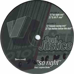 Soul Justice Feat. Leighton Banks - So Right