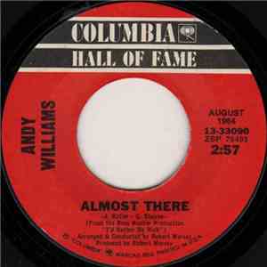 Andy Williams - Almost There / Dear Heart