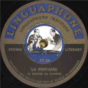 George De Warfaz - La Fontaine