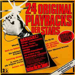 No Artist - 24 Original Playbacks Der Stars - Jeder Kann Singen! Testen Sie ...