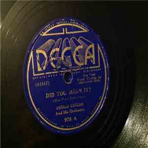 Reggie Childs And His Orchestra - Did You Mean It?/Close To Me