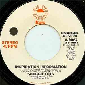 Shuggie Otis - Inspiration Information