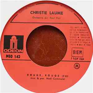 Christie Laume - Rouge, Rouge / Sur Mon Petit Nuage