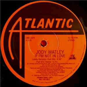 Jody Watley - If I'm Not In Love