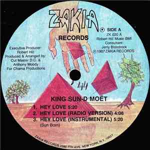 King Sun - D Moet - Hey Love / Mythological Rapper