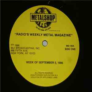Various - Metalshop - Radio's Weekly Metal Magazine (Week Of September 5, 1986)