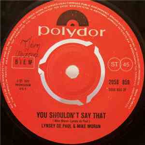 Lynsey De Paul And Mike Moran - Rock Bottom / You Shouldn't Say That