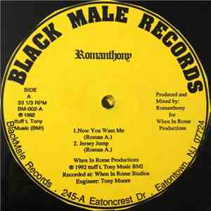 Romanthony - Now You Want Me