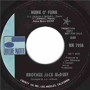Brother Jack McDuff - Hunk O' Funk / Mystic John