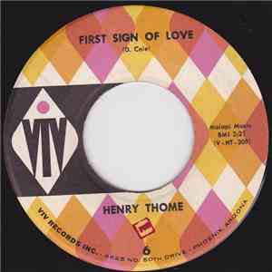 Henry Thome - First Sign Of Love / Scarlett
