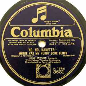 Irene Browne With Palace Theatre Orchestra - Too Many Rings Around Rosie /  ...