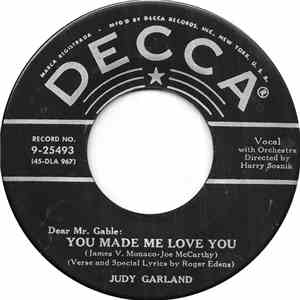 Judy Garland - Dear Mr. Gable: You Made Me Love You