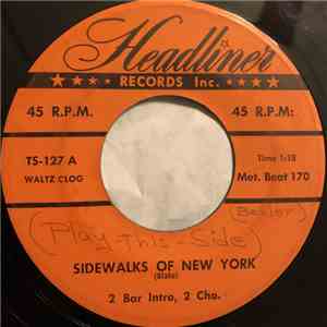 Unknown Artist - Sidewalks Of New York