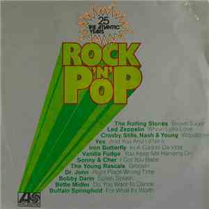 Various - 25 - The Atlantic Years Rock 'N' Pop