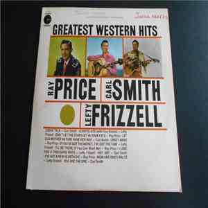 Various - Greatest Western Hits, Vol. 1: Ray Price, Carl Smith, Lefty Frizz ...