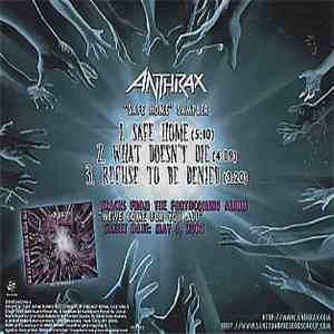 Anthrax - Safe Home Sampler