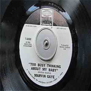 Marvin Gaye - Too Busy Thinking About My Baby