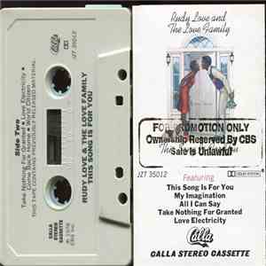 Rudy Love And The Love Family - This Song Is For You