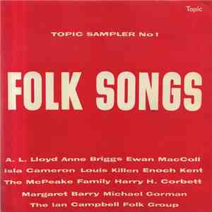 Various - Topic Sampler No. 1 : Folk Songs