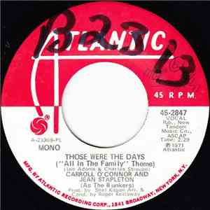 Carroll O'Connor And Jean Stapleton - Those Were The Days (