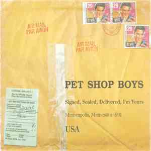 Pet Shop Boys - Signed, Sealed, Delivered, I'm Yours