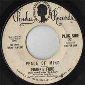 Frankie Ford - Peace Of Mind / I'm Proud Of What I Am