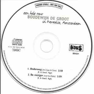 Boudewijn de Groot - Een Hele Tour In Paradiso, Amsterdam
