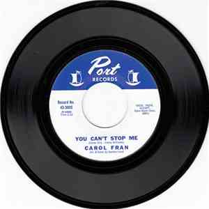 Carol Fran - You Can't Stop Me