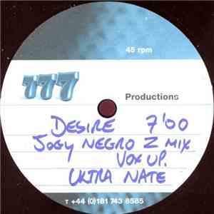 Ultra Naté - Desire (Joey Negro Z Mix)