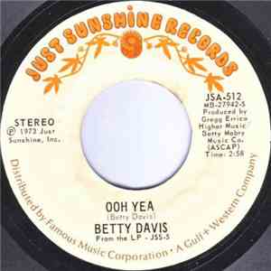 Betty Davis - Ooh Yea / In The Meantime