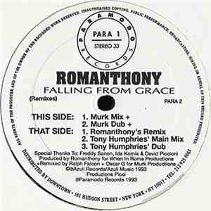 Romanthony - Falling From Grace (Remixes)