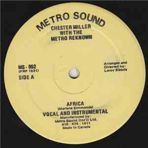Chester Miller With The Metro Reknown - Africa