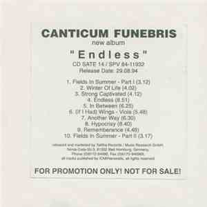 Canticum Funebris - Endless