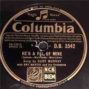 Ruby Murray - He's A Pal Of Mine / Heartbeat