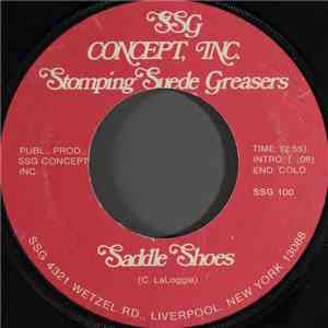 Stomping Suede Greasers - Saddle Shoes