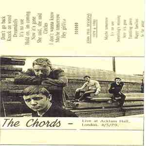 The Chords - Live at Acklam Hall - London 1979-4-5